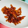 ちい～ちゃん's cooksnap of when they made 甘い！！柿の皮チップス.