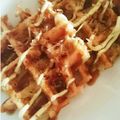 omasa13's cooksnap of when they made おうち居酒屋☆ワッフル型でイカ焼き.