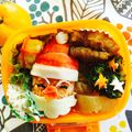 ｊｕｎお母さん's cooksnap of when they made キャラ弁 簡単サンタクロース.