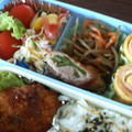 Sまみぃ's cooksnap of when they made 簡単！！てりてり♪ピーマンの肉巻き.