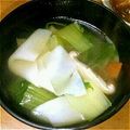 まりベジ's cooksnap of when they made 餃子の皮リメイク！ワンタンスープ.