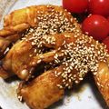Mai☺︎'s cooksnap of when they made 簡単料理☆フライパンで作る手羽先うま焼き.