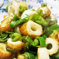のすけマミー's cooksnap of when they made ちくわとねぎの炒め物.