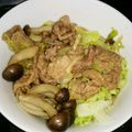 Smile♪にこ♪'s cooksnap of when they made 簡単♡レンジで生姜焼き豚肉キャベツ塊.