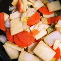 ぱむあきこ's cooksnap of when they made ほっくり☆長いもと白菜のバター醤油炒め.