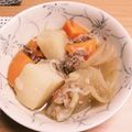 yuandpeco's cooksnap of when they made 圧力鍋とめんつゆで簡単♪～肉じゃが～.