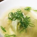 こよみつむ's cooksnap of when they made レタスの中華風けんちんスープ.