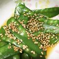 こよみつむ's cooksnap of when they made 麺つゆで簡単！さやえんどうのおひたし.