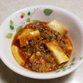 シビシビさん's cooksnap of when they made 厚揚げとひき肉のピリ辛炒め♪.