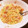 ひよコ3's cooksnap of when they made ガーリックバターライス.