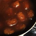 daizu410's cooksnap of when they made 再現！ミートボール.