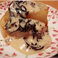 クック漣ちゃん's cooksnap of when they made 大根のコンソメ煮♪舞茸クリームソース.