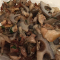 zipnzippy's cooksnap of when they made 蓮根と豚肉のごま塩炒め.