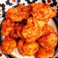 しなもん屋's cooksnap of when they made 簡単ジュワ〜なヤンニョムチキン❗️.