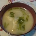 ひれまま's cooksnap of when they made かぶとお揚げさんのお味噌汁.