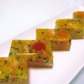 naomij24's cooksnap of when they made 彩り野菜と海老のゼリー寄せ.