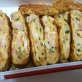 明日歩's cooksnap of when they made 絶品！ ハム 玉ねぎピーマンの 玉子焼き.