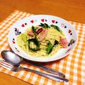 EMSSJ５'s cooksnap of when they made 菜の花とベーコンのペペロンチーノ♪.