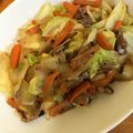a0imama♡'s cooksnap of when they made キャベツと野菜の牛肉炒め.