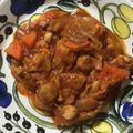 まり郎's cooksnap of when they made 鶏肉と大豆のトマト煮込み.