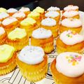 ☆masamin☆'s cooksnap of when they made 子供が喜ぶ！パステルカラーのプチケーキ.