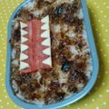 StardustCrusaders's cooksnap of when they made ☆簡単キャラ弁♪どーもくん♪.