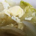 みきてぃママ♡'s cooksnap of when they made ウェイパァーでふわふわ卵のレタススープ.