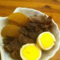 sndrops's cooksnap of when they made 牛肉と大根の甘辛煮.
