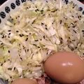 パフェうさこ's cooksnap of when they made お手軽副菜☆キャベツと黒ごまのサラダ.