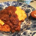 ♡Fuwari♡'s cooksnap of when they made カレーシーチキンWオムライス.