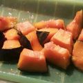ShinobiK's cooksnap of when they made ルクエでかぼちゃのバター&塩麹煮.