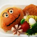 ジャニスフータ's cooksnap of when they made ロールパンで♪カレーパンマン♡キャラ弁.