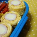 StardustCrusaders's cooksnap of when they made ★チーズちくわnoクルクルたまご巻き★.