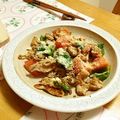 komutatata's cooksnap of when they made 豚肉とピーマン・トマトの炒めもの.