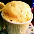 うみはるん's cooksnap of when they made レンジでもこもっちマグカップケーキ♪.