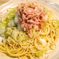 あっとと２'s cooksnap of when they made 簡単☆しらすとキャベツの和風パスタ.