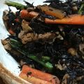なななぁにつくろ♪'s cooksnap of when they made 豚バラとひじきの煮物.