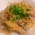 かよぴぃ31's cooksnap of when they made 野菜の王様！豚バラとヤーコンの梅ポン焼き.