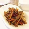 k5piko's cooksnap of when they made きんぴら ごぼう.