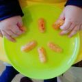 Natsume☆'s cooksnap of when they made 離乳食　ポテトと人参のお焼き★9か月頃～.