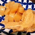 KAZEママ's cooksnap of when they made 圧力鍋で…手羽元と大根の甘辛煮.