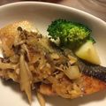 mikipri's cooksnap of when they made 簡単！ジューシー♪鮭のにんにく醤油焼き！.