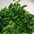 mamamacha's cooksnap of when they made 甘っ♡ほうれん草のごまあえ【常備菜】.