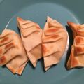38383's cooksnap of when they made 餃子の皮でアップルパイ♪.