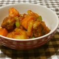 タロすけ's cooksnap of when they made ミートボールと野菜のトマト煮込み.