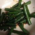 クックZ8J4H4☆'s cooksnap of when they made 超簡単♡いんげんのごま和え.