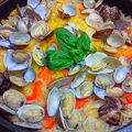 ごちゃんらび's cooksnap of when they made 超簡単！フライパン★パエリア.