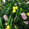 ひなかなmama's cooksnap of when they made ☆ほうれん草のバターソテー☆お弁当の彩り.