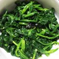 na0705's cooksnap of when they made 簡単、美味！ほうれん草のノリゴマおひたし.