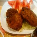 n.k's cooksnap of when they made 豚コマdeメンチカツ♪.
